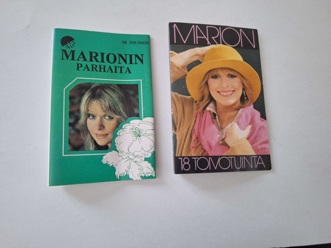 2 x MARION RUNG Kansipaperit c-kasettiin