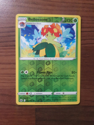 Pokemon Bellossom 003/159 Reverse holo rare