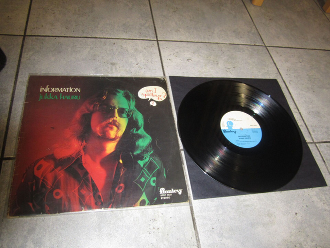 JUKKA HAURU - INFORMATION ( orig LP v 1972 ) (nr2 )