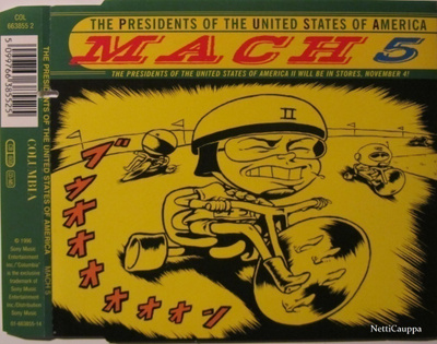 The Presidents Of The USA • Mach 5 CD Maxi-Single