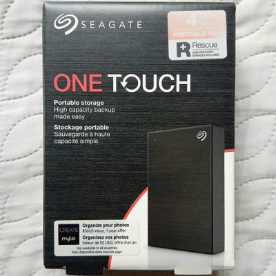 4TB Seagate ulkoinen kovalevy