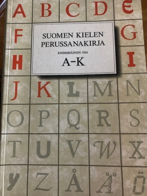 SUOMEN KIELEN PERUSSANAKIRJA 1-3