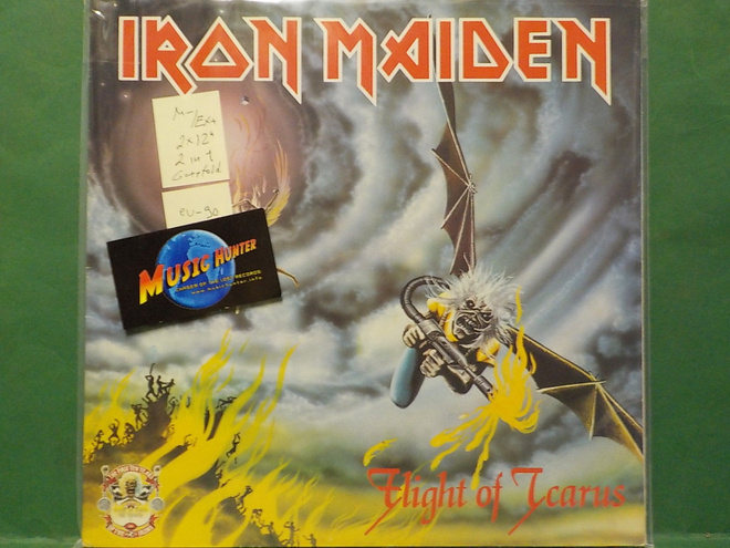 IRON MAIDEN - FLIGHT OF ICARUS·TROOPER - EU -90 M-/EX+ 2x12"