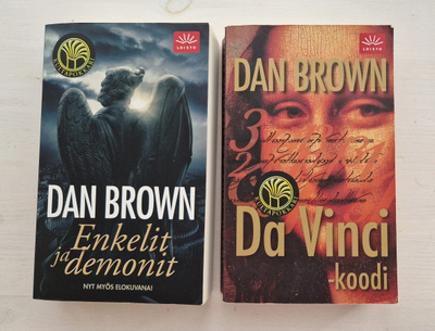 Dan Brown – Enkelit ja demonit & Da Vinci koodi -pokkarit