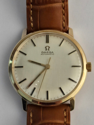 Omega Automatic 14k kultakello Suomi-papreilla -Vintage 1966