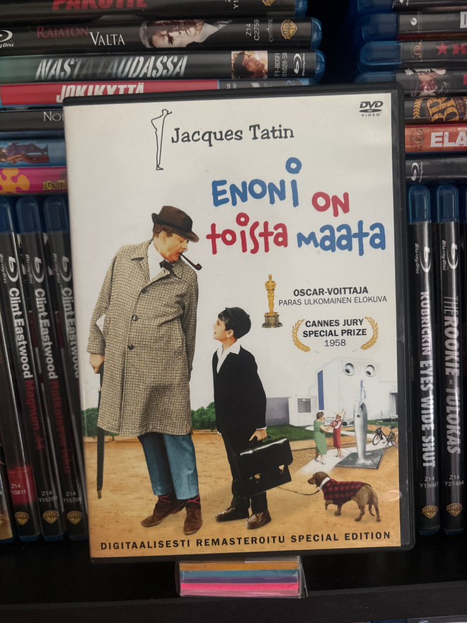 Enoni on toista maata (1958) Jacques Tatin