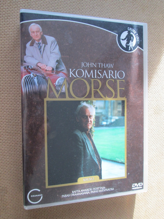 Komisario Morse kausi 2  4DVD