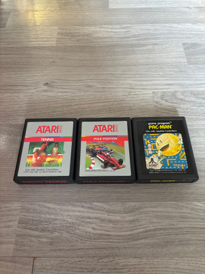 Pole Position, Tennis, Pac-Man Atari 2600