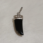 Hopea Onyksi hammas 925 Charm Club - pikkukuva 1