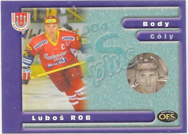 2003-04 OFS Plus #S6 Lubos Rob Budejovice ex- Kalpa