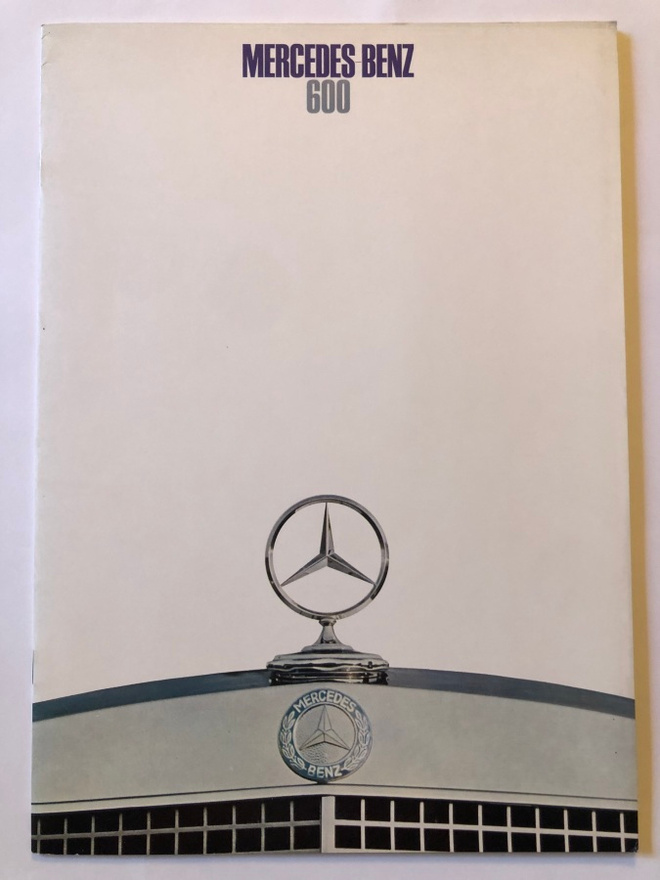 Myyntiesite - Mercedes-Benz 600 - 5/1968