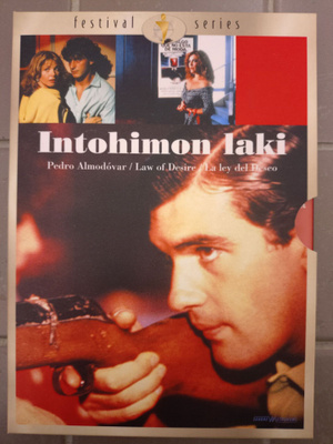 Intohimon laki - Law of desire (DVD) Almodovar