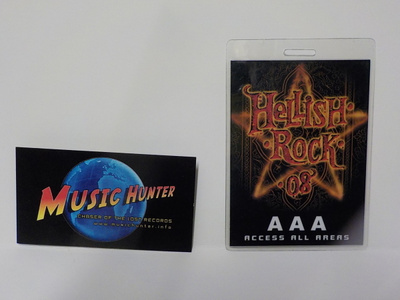 HELLISH ROCK 08 BACKSTAGE PASSI + .