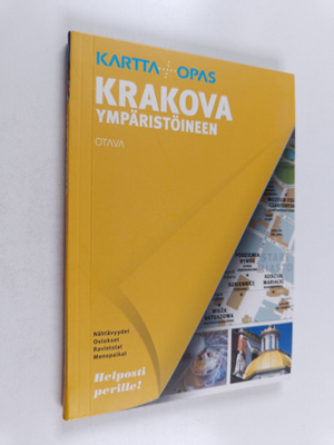 Krakova ympäristöineen : kartta+opas : nähtävyydet, ostok...