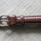 16mm nahkaranneke - tummanruskea - pikkukuva 1