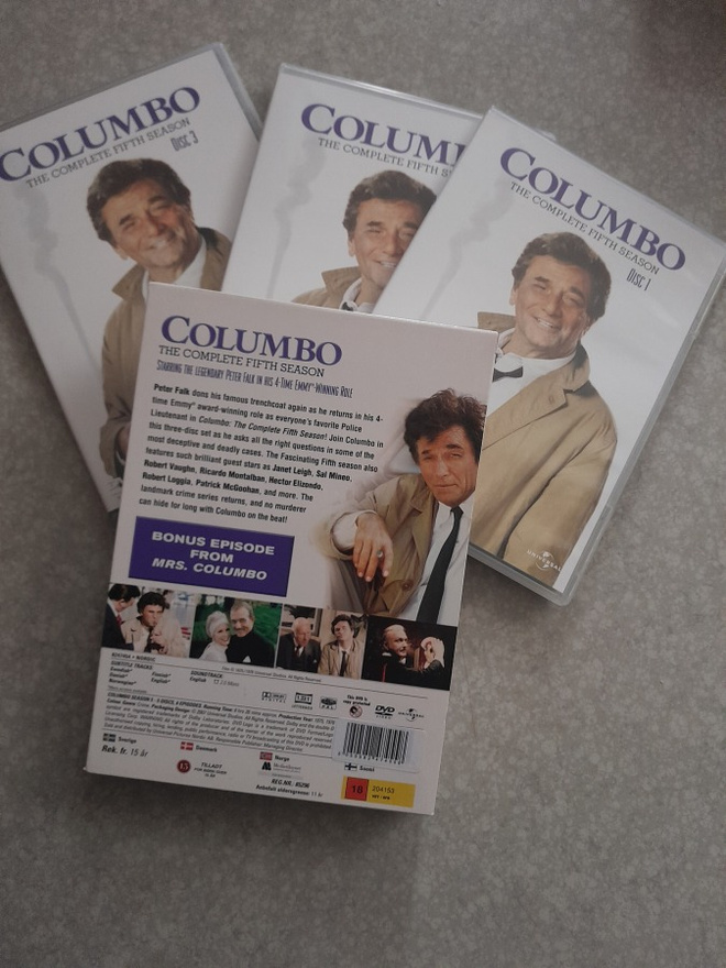 Columbo dvd box