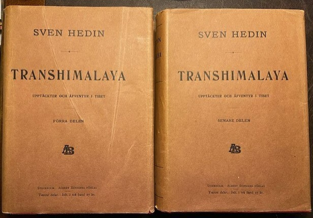 Hedin Sven : Transhimalaya I - II