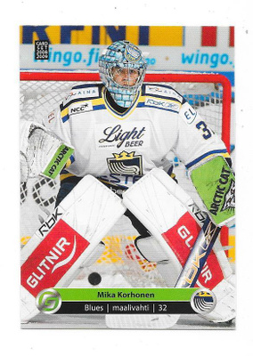 2008-09 CardSet #170 Mika Korhonen Espoo Blues MV