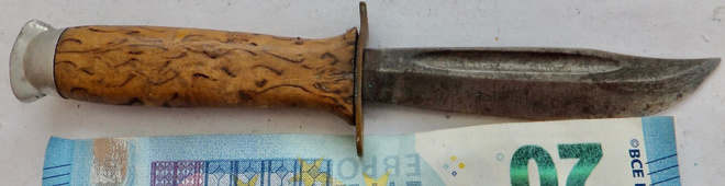 VANHA Pieni Puukko Partiopuukko? Iisakki Järvenpää