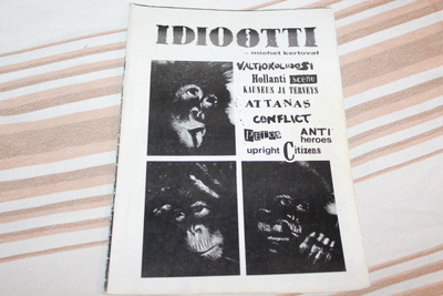 Idiootti Punk Zine lehti 2/1986