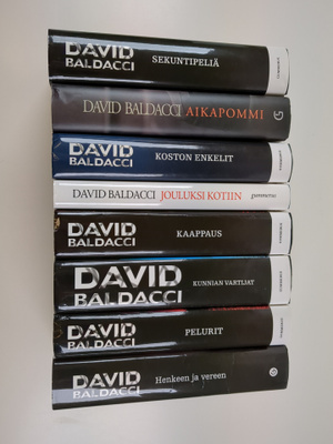 David Baldacci : David Baldacci -setti (8 kirjaa): Koston...