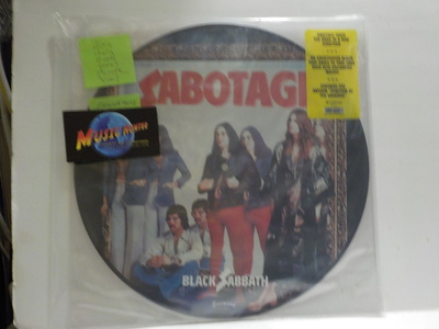 BLACK SABBATH - SABOTAGE EX+ PICTURE VINYL LP
