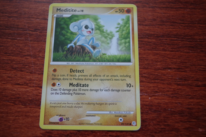 Meditite 89/130 + Misdreavus 91/130, Diamond and Pearl 2007