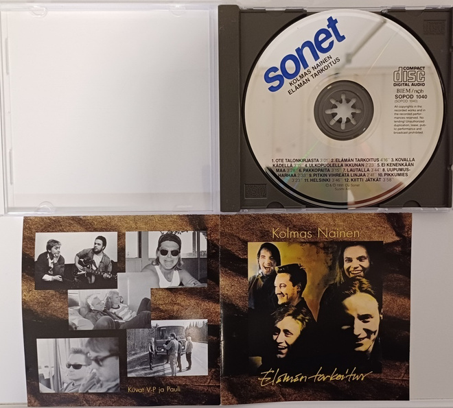 Kolmas Nainen: Elämän Tarkoitus CD