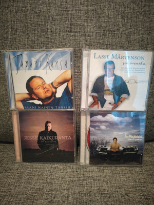 CD kotimaisia miesartisteilta 4 kpl