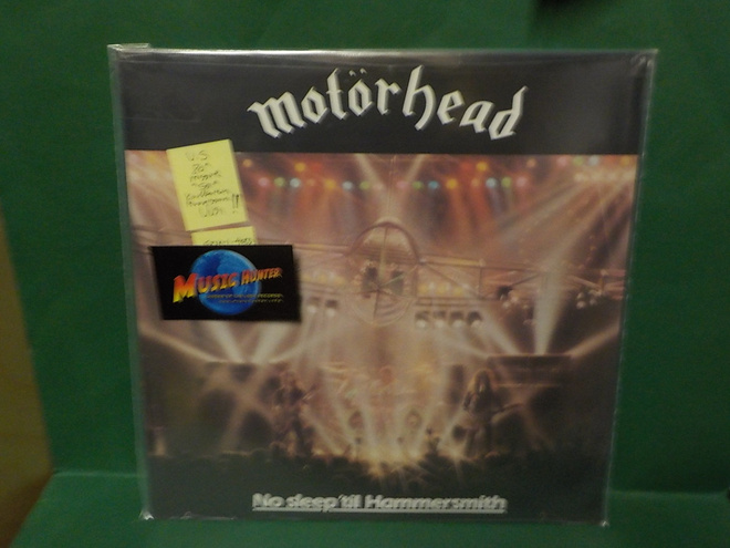 MOTORHEAD - NO SLEEP TIL HAMMERSMITH UUSI SS LP