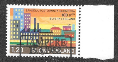 Sähkölaitos 100v (LAPE 895) fdc leima