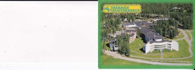 Ylihärmä. Härmän Kuntokeskus , ilmakuvakortti      b620