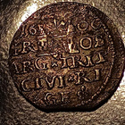 Hopearaha Sigismund II Vasa troijak 1600 v Puola lyöty Riga - pikkukuva 2
