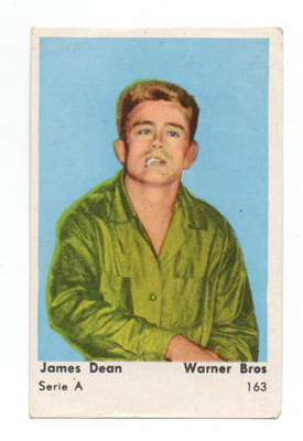 Purkkakuva Hellas Serie A n:o 163 JAMES DEAN