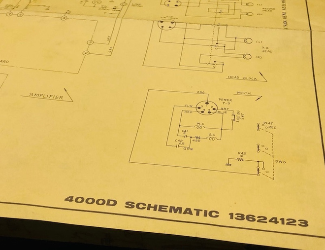 AKAI D4000 Schematics