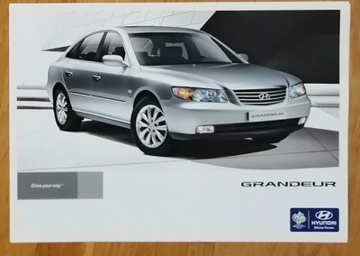 2006 Hyundai Grandeur (V6 3,3 l) esite - KUIN UUSI -  suom