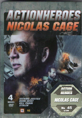 actionheroes nicolas cage	(75 501)	UUSI	-FI-	Steelbox,	DVD 4