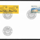 Ruotsi - Postdiligenser FDC 1973 (Fac. 807-808) - pikkukuva 1