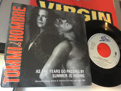 Tommi & Hombre As The years Go passing by single 1990 Live