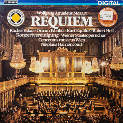 Mozart Rachel Yakar Ortrun Wenkel Kurt Equiluz – Requiem LP