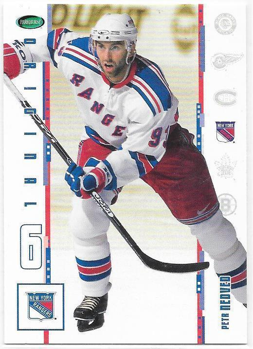 2003-04 Parkhurst Original 6 #28 Petr Nedved NY Rangers