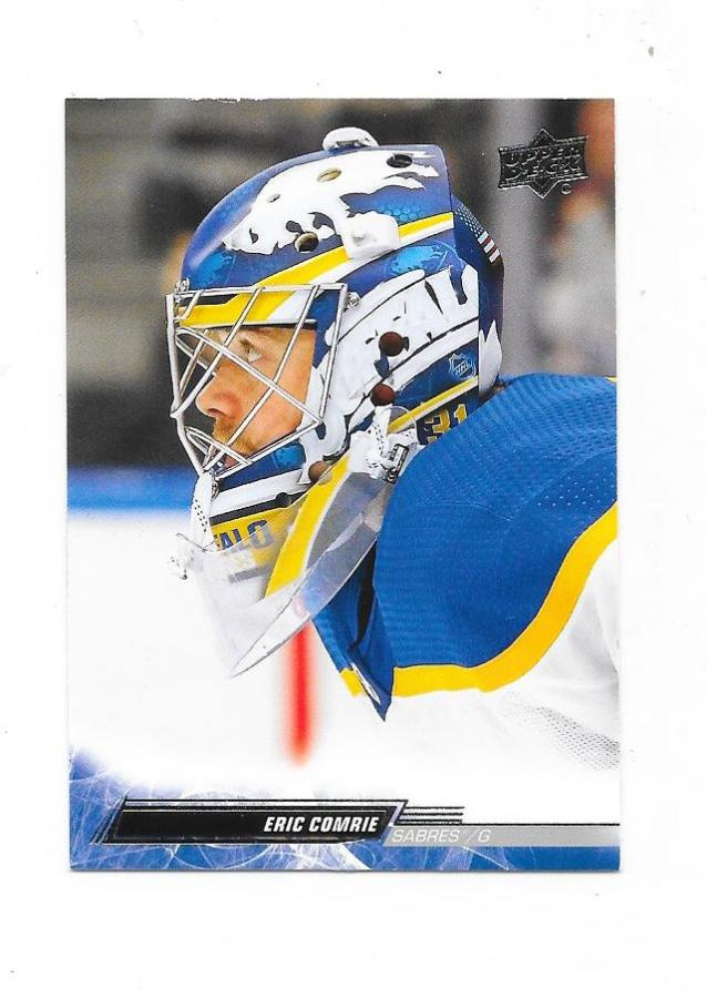 2022-23 Upper Deck #519 Eric Comrie Buffalo Sabres MV