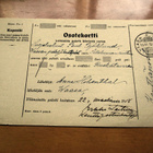 1918 Oulu kenttäpostipakettikortti Merikarvialle - pikkukuva 1