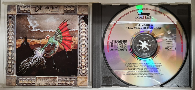 Blitzkrieg: 10 Years of blitzkrieg CDEP