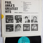 Paul Anka  – Paul Anka's Greatest Hits LP - pikkukuva 2