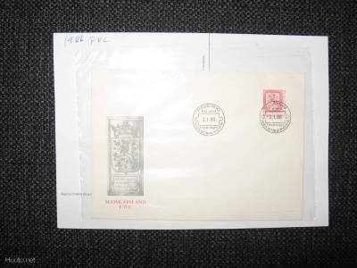 Suomi*Finland*FDC 2.1.1986 Leijonamerkki 1,60 mk