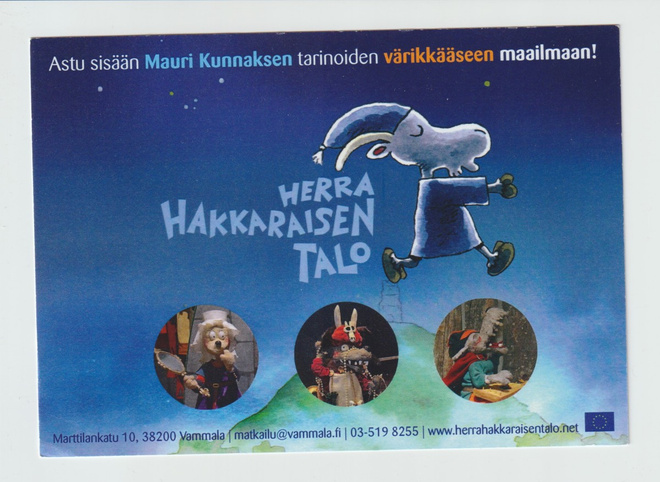 Postikortti, TAIDE,  HERRA HAKKARAISEN TALO