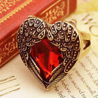 80  .. Lady Women's Fashion Red Love Heart Angel ... Sormus - pikkukuva 2