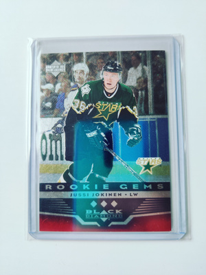 Jussi Jokinen 05-06 Black Diamond Rookie Gems Ruby /100