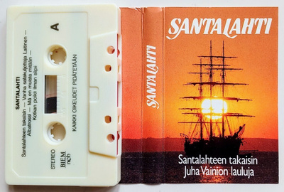 JUHA VAINIO: Santalahti – C-kasetti 199? omakustanne, siisti